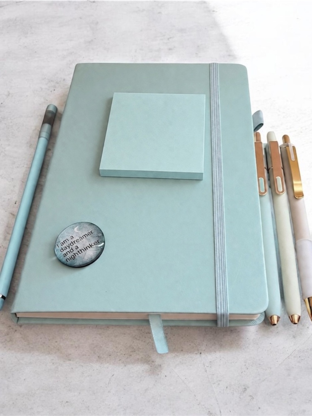 Teal Essential Aesthetic Stationery Gift Box - Color Curated Bundle
